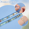2 Strands 2 Styles Natural Flower Amazonite Beads Strands G-PH0002-31-4