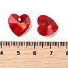 Faceted Glass Charms RGLA-L026-B19-3