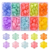 200Pcs 10 Colors Imitation Jelly Acrylic Beads MACR-YW0001-97-1