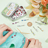 26Pcs 26 Styles Letter A~Z Acrylic Pendant Stitch Markers HJEW-NB00051-3