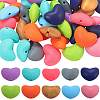 60Pcs 10 Colors Food Grade Eco-Friendly Silicone Focal Beads FIND-PA0001-03-1