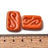 Handmade Porcelain Beads PORC-K010-02B-3