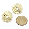 Brass Stud Earrings for Women EJEW-U035-08G-5