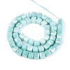 Anti-Tarnish Electroplate Glass Beads Strands GLAA-T025-8mm-10E-2