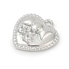 Brass Micro Pave Cubic Zirconia Pendants LS-KK-Z094-01P-02-2