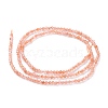 Natural Strawberry Quartz Beads Strands G-A026-A03-2mm-2