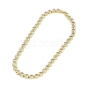 BrassMicro Pave Cubic Zirconia Chain Necklaces NJEW-L170-10G-1