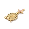 Brass Charms KK-B059-52G-D-3