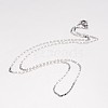 304 Stainless Steel Necklace X-MAK-K062-11B-P-1
