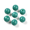 Opaque Solid Color Glass Beads X1-GLAA-N007-8mm-A09-1