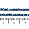 Electroplated Synthetic Non-magnetic Hematite Beads Strands G-A234-G03-01A-4