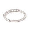 304 Stainless Steel Moon Phase Finger Ring for Women RJEW-A006-06P-2