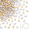420Pcs 2 Colors CCB Plastic Beads CCB-PA0001-24-1