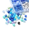 DIY Round Acrylic Beads Bracelets Making Kits DIY-YW0009-31-5