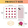 8 Sheets Plastic Waterproof Self-Adhesive Picture Stickers DIY-WH0428-070-2