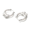 304 Stainless Steel Bowknot Hoop Earrings for Women EJEW-S227-64P-2