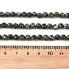 Natural Seraphinite Beads Strands G-K376-A02-5mm-5