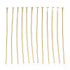 Brass Flat Head Pins KK-G331-11-0.7x55-1