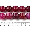 Dyed Natural Agate Beads Strands G-H087-E01-01B-5