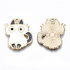Eco-Friendly Alloy Enamel Pendants LS-ENAM-Q437-030B-NR-2