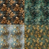 24Pcs 12 Styles Leaf Scrapbook Paper Pad PW-WG5F0C5-01-4