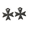 Ion Plating(IP) 304 Stainless Steel Charms STAS-C043-49B-1