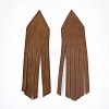 Eco-Friendly Sheepskin Leather Tassel Big Pendants FIND-S301-13B-04-2