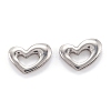 Non-Tarnish 304 Stainless Steel Linking Rings X-STAS-M291-05B-P-1