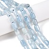 Natural Aquamarine Beads Strands G-G980-35-2