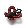 Red and Black Double Screen Alloy Pendants FIND-Z067-01B-03-2