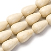 Natural Fossil Beads Strands G-F808-D01-02-2
