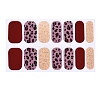 Fruit Floral Leopard Print Full Wrap Nail Polish Stickers MRMJ-T078-ZA257-1