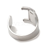 Non-Tarnish 201 Stainless Steel Finger Rings RJEW-H223-04P-I-2