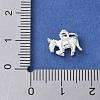 925 Sterling Silver 3D Chinese Zodiac Charms STER-P066-01S-07-3