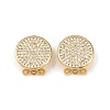 Brass Micro Pave Clear Cubic Zirconia Box Clasps KK-L255-02G-07-1
