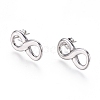 304 Stainless Steel Stud Earrings EJEW-I235-09-2