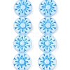 Czech Pressed Glass Beads GLAA-I061-46-1