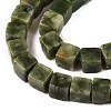 Natural TaiWan Jade Beads Strands G-T139-6x6-21A-3