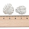 Brass Stud Earring Findings KK-Z099-04P-03-3