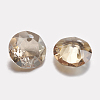 Faceted Glass Rhinestone Charms RGLA-F051-8mm-001GS-2