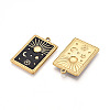 304 Stainless Steel Pendants X-STAS-N108-27B-G-2