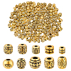 Tibetan Style Alloy Beads TIBEB-GA0001-02AG-1