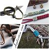  3Pcs 3 Style Outdoor EDC Tool Titanium Alloy Parachute Rope European Beads FIND-NB0004-97A-6