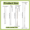 4Pcs 4 Styles Cotton Weaving Rope Wall-Mounted Basket AJEW-OC0015-28-2