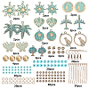 SUNNYCLUE 192Pcs DIY Retro Style Earring Making Kits DIY-SC0014-90-2