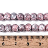 Baking Paint Glass Beads Strands DGLA-N016-6mm-03-4