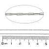 Tarnish Resistant 304 Stainless Steel Chains CHS-E031-01C-P-2