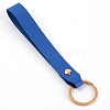 Imitation Leather Keychain Holder KEYC-WH0020-14F-1