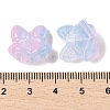 Transparent Spray Paint Glass Beads GLAA-Z011-06C-3