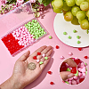 150Pcs 3 Styles PVC Strawberry Display Decorations DJEW-SC0001-31B-3